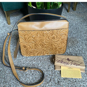 Patricia Nash Vallata leather Crossbody purse